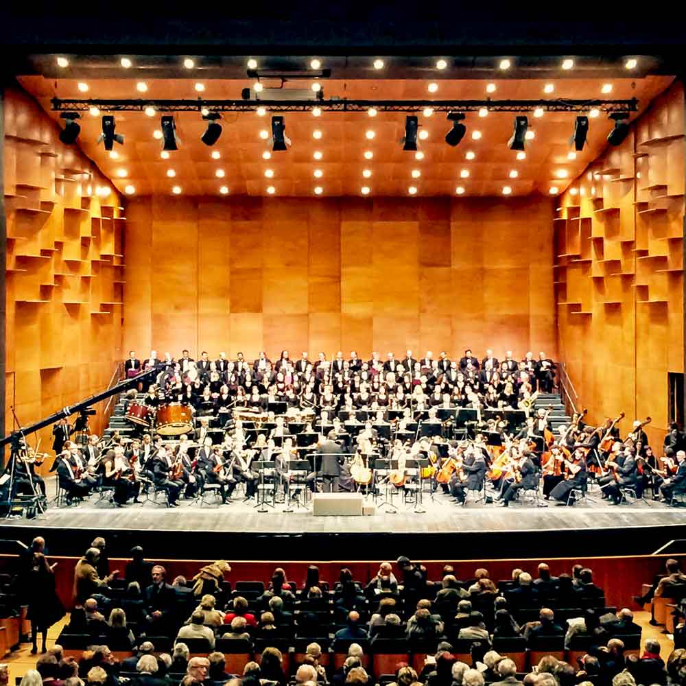 Mobile concert room by HOAC for a better sound at concerts