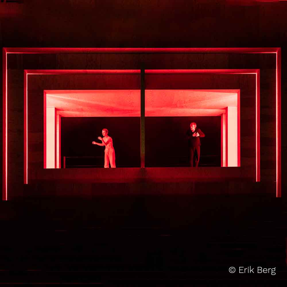 Spectacular stage design for a performance by HOAC
