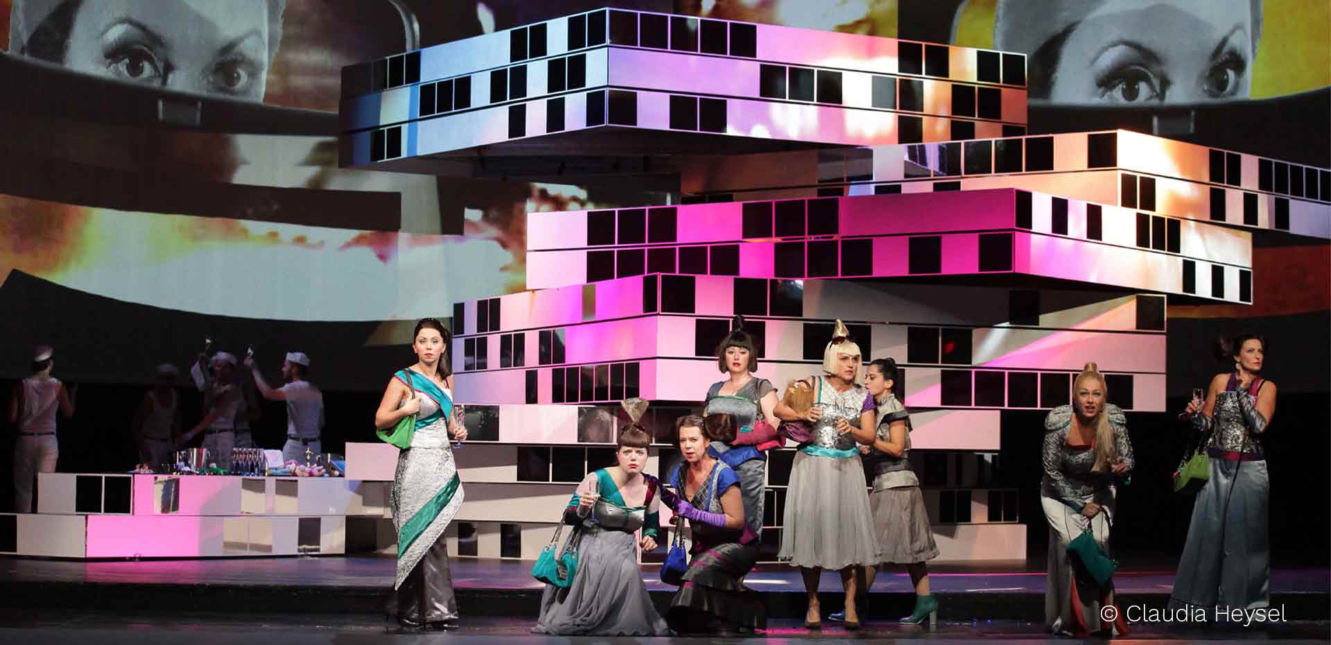 Theater performance with a stage design by HOAC